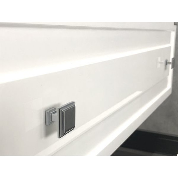 Тумба подвесная с раковиной Comforty Феррара 100 см, белый - фото 10