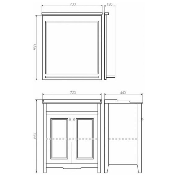 Тумба напольная с раковиной Comforty Тбилиси 70 см, белый - фото, картинка 11 Тумба напольная с раковиной Comforty Тбилиси 70 см, белый - фото 11