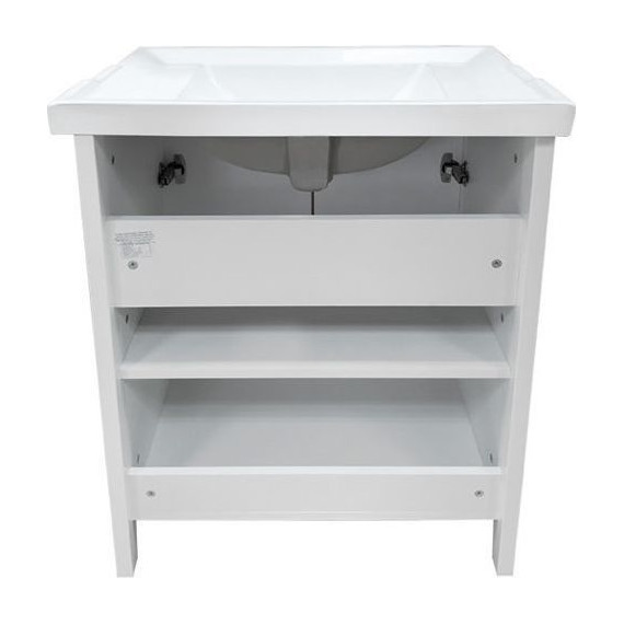 Тумба напольная с раковиной Comforty Тбилиси 70 см, белый - фото, картинка 9 Тумба напольная с раковиной Comforty Тбилиси 70 см, белый - фото 9