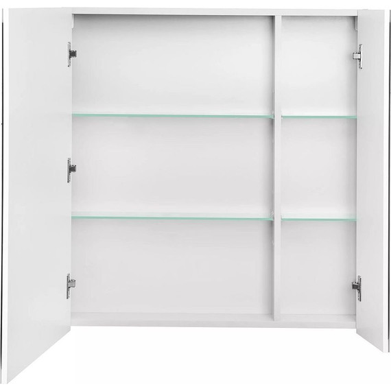 Зеркало-шкаф Акватон Нортон 80 см 1A249202NT010, белый - фото, картинка 4 Зеркало-шкаф Акватон Нортон 80 см 1A249202NT010, белый - фото 4