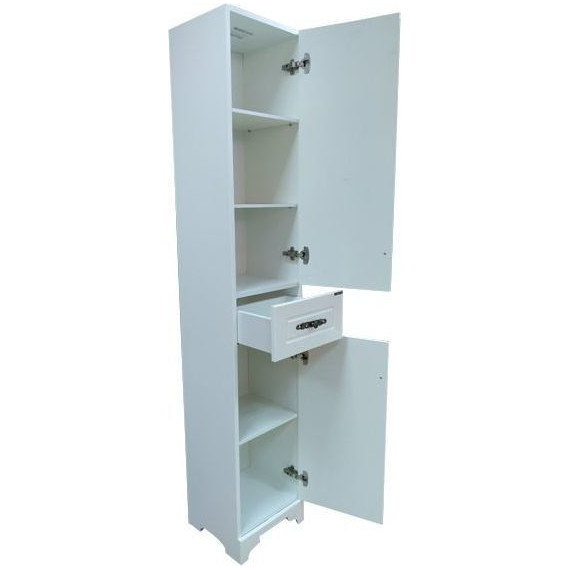 Пенал напольный Comforty Севилья 35 см, слоновая кость - фото 6