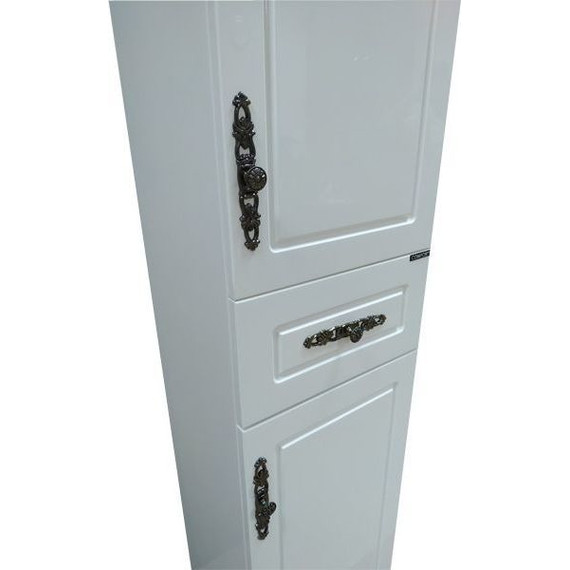 Пенал напольный Comforty Севилья 35 см, слоновая кость - фото 7