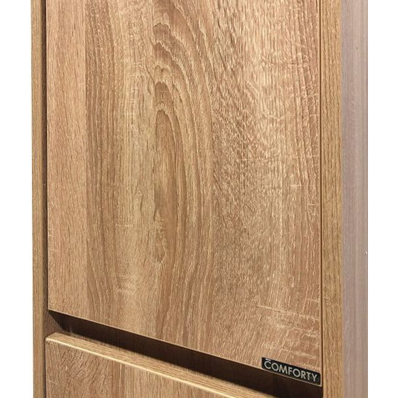 Пенал подвесной Comforty Тромсе 35 см, дуб сонома - фото, картинка 7 Пенал подвесной Comforty Тромсе 35 см, дуб сонома - фото 7