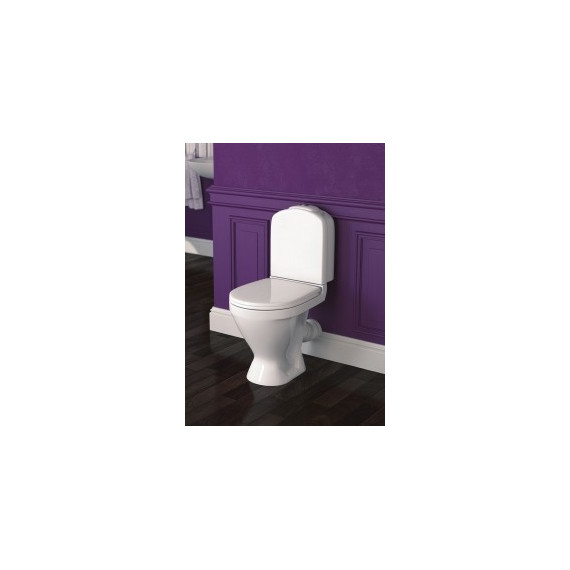 Унитаз-компакт Sanita Luxe Classic Luxe WC.CC/Classic/2-TM/WHT.G/S1 с крышкой микролифт - фото 3