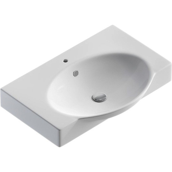 Раковина Sanita Luxe INFINITY 65 см WB.FN/Infinity/65-C/WHT.G/S1 - фото 2