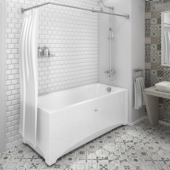 Ванна акриловая Радомир Веста 168x70 см (в комплекте каркас), Размер - мм: 1700х700 - фото, картинка 5 Ванна акриловая Радомир Веста 168x70 см (в комплекте каркас), Размер - мм: 1700х700 - фото 5