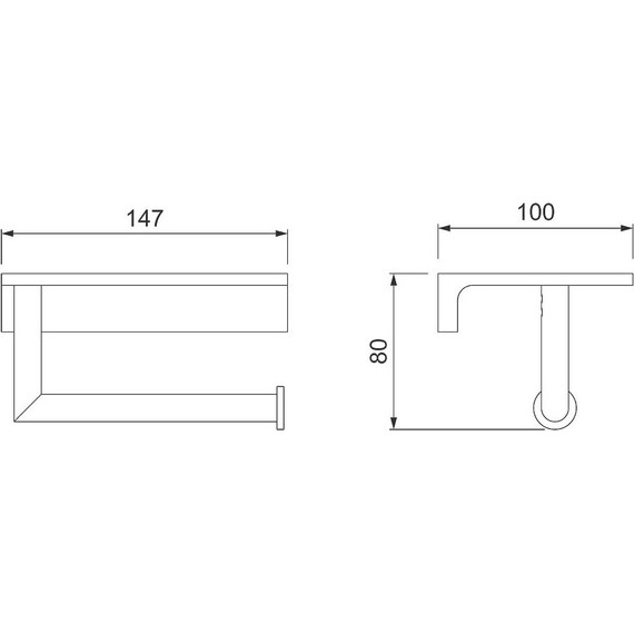 Держатель для туалетной бумаги Timo Selene 10040/00 - фото 4