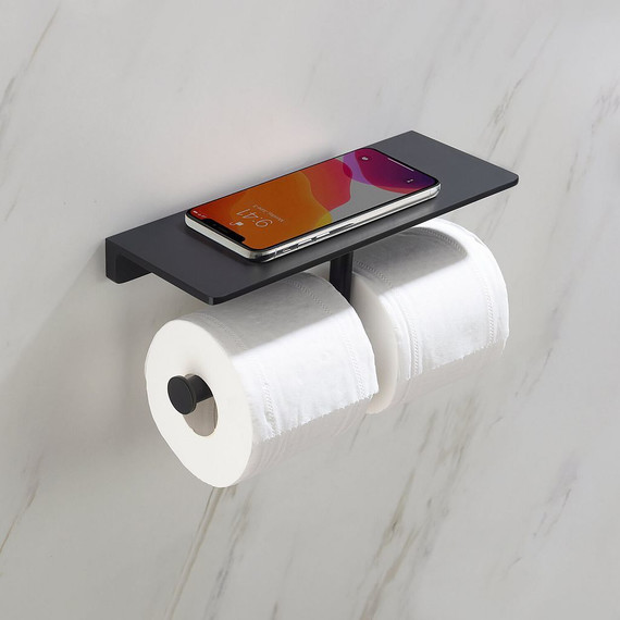 Держатель для туалетной бумаги Timo Selene 12045/03, черный - фото 2