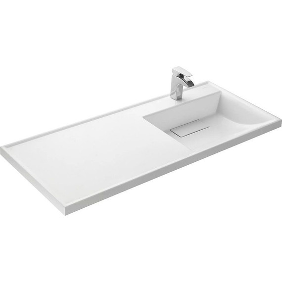 Раковина над стиральной машиной Акватон Лондри 120 см 1A72243KLH010 (раковина справа) - фото 2