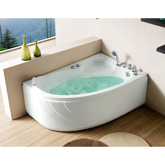 Ванна гидромассажная Gemy G9009 B 150x100 см R - фото 2