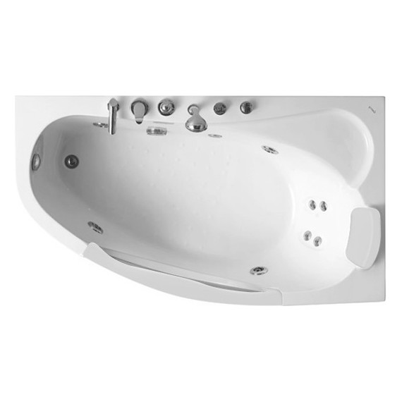 Ванна гидромассажная Gemy G9046 B 161x96 см R - фото 3