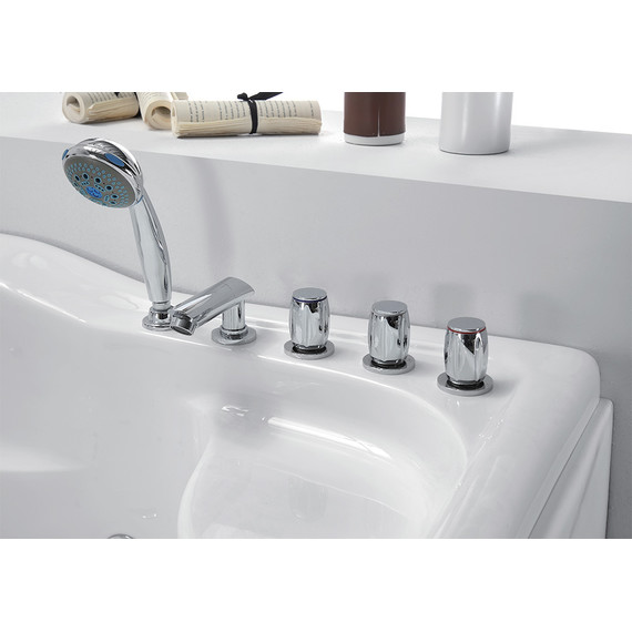 Ванна гидромассажная Gemy G9083 K 180x121 см L - фото 4