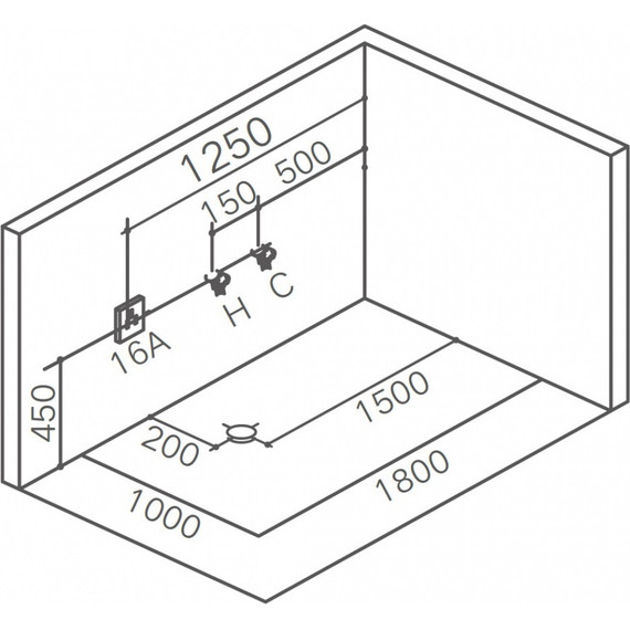 Ванна гидромассажная Gemy G9258 180x100 см - фото 4