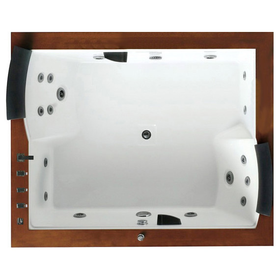 Ванна гидромассажная Gemy G9052 II B 186x151 см L - фото 2