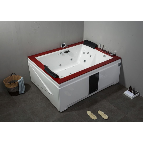 Ванна гидромассажная Gemy G9052 II K 186x151 см R - фото 3