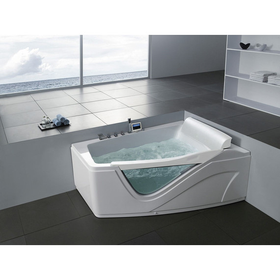 Ванна гидромассажная Gemy G9056 K 170x130 см R - фото 5