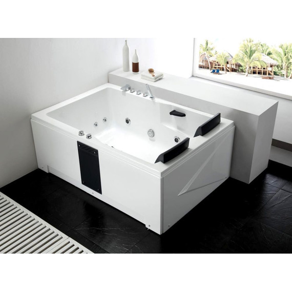 Ванна гидромассажная Gemy G9061 B 181x121 см L - фото 3