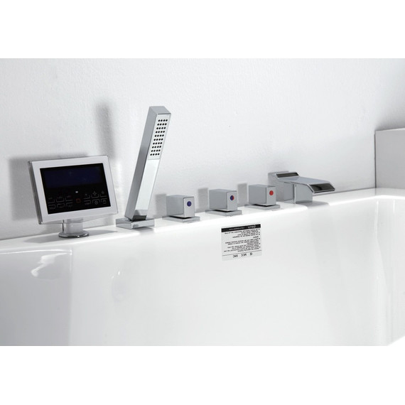 Ванна гидромассажная Gemy G9066 II O 171x86 см R - фото 4