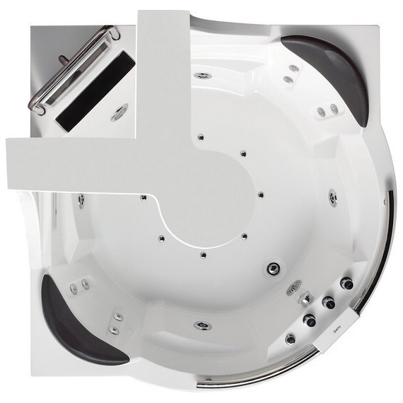 Ванна гидромассажная Gemy G9070 O 170x170 см - фото 2