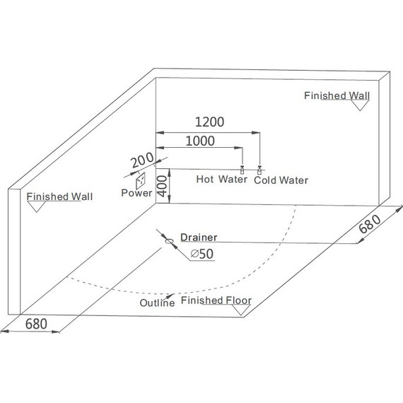 Ванна гидромассажная Gemy G9082 O 152x152 см - фото 5