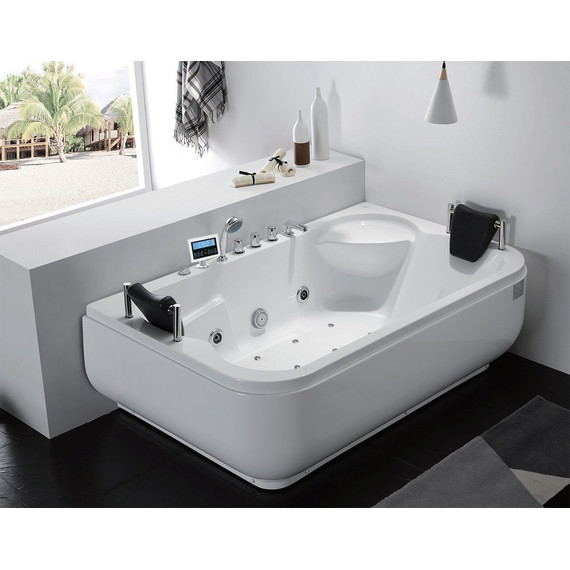Ванна гидромассажная Gemy G9085 K 180x116 см R - фото 3
