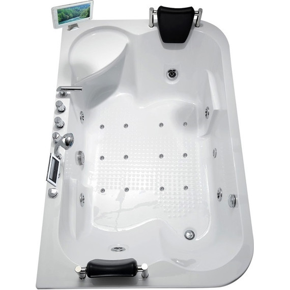 Ванна гидромассажная Gemy G9085 O 180x116 см R - фото 3