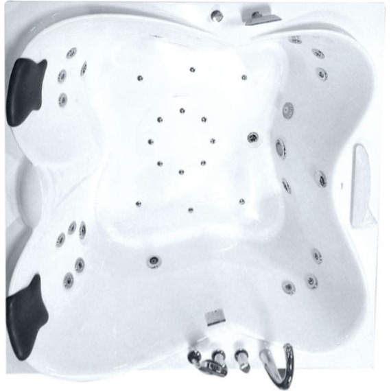 Ванна гидромассажная Gemy G9089 O 187x187 см L - фото 2