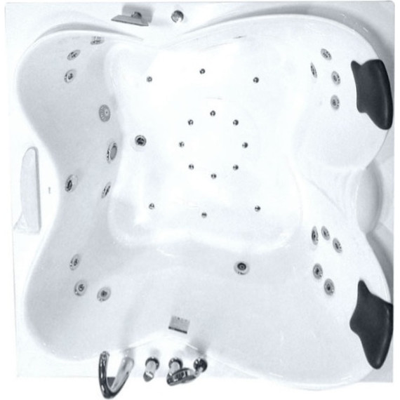 Ванна гидромассажная Gemy G9089 O 187x187 см R - фото 2