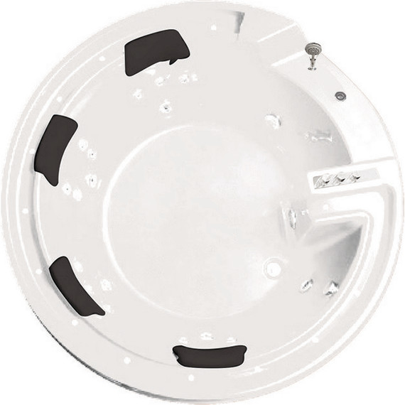 Ванна гидромассажная Gemy G9090 B 190x190 см - фото 3