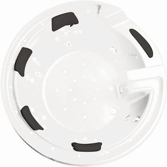 Ванна гидромассажная Gemy G9090 K 190x190 см - фото 3