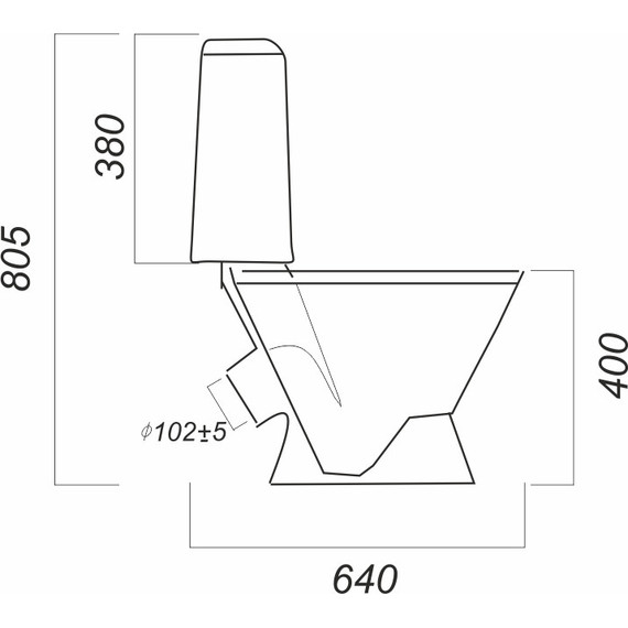 Унитаз-компакт Sanita Кама комфорт WC.CC/Kama/2-TM/WHT.G/S1 с крышкой - фото, картинка 4 Унитаз-компакт Sanita Кама комфорт WC.CC/Kama/2-TM/WHT.G/S1 с крышкой - фото 4