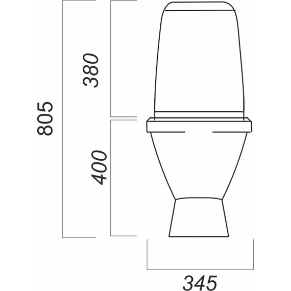 Унитаз-компакт Sanita Кама комфорт WC.CC/Kama/2-TM/WHT.G/S1 с крышкой - фото, картинка 5 Унитаз-компакт Sanita Кама комфорт WC.CC/Kama/2-TM/WHT.G/S1 с крышкой - фото 5