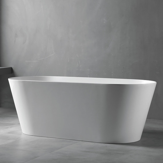 Ванна отдельностоящая Abber AB9222-1.5 150x70 см - фото 