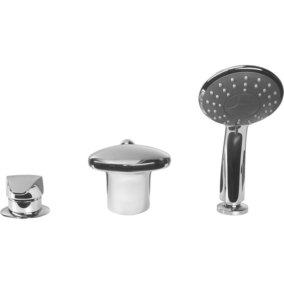 Смеситель для ванны BRAVAT CASCADE Niagara F5140197CP-RUS - фото 2