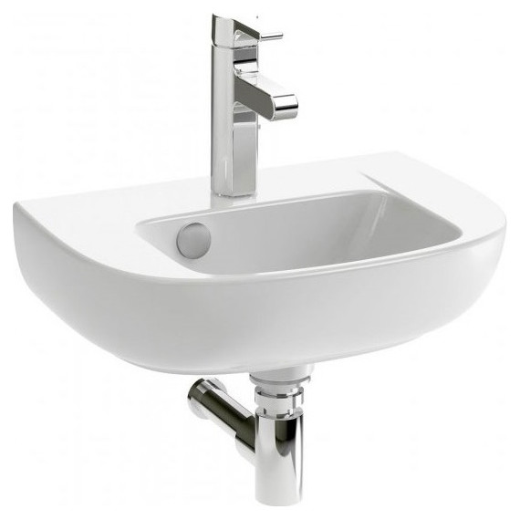 Раковина подвесная Jacob Delafon Odeon Up 45 см E4760-00 - фото, картинка 3 Раковина подвесная Jacob Delafon Odeon Up 45 см E4760-00 - фото 3