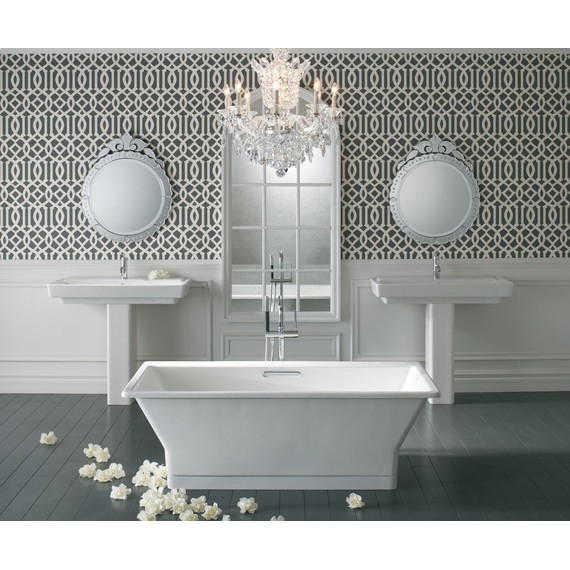 Раковина подвесная Jacob Delafon Reve 100 см E4801-00 - фото, картинка 2 Раковина подвесная Jacob Delafon Reve 100 см E4801-00 - фото 2