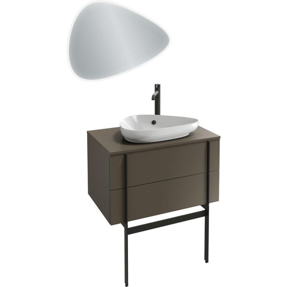 Раковина врезная на столешницу Jacob Delafon Nouvelle Vague 56 см EVI102-00 - фото 5