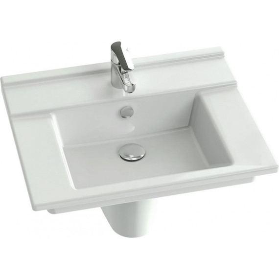 Раковина подвесная Jacob Delafon Struktura 60 см EXI112-00 - фото 3