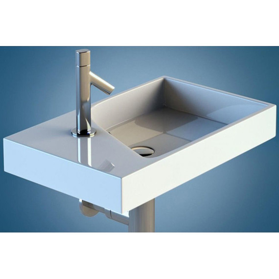 Раковина подвесная Jacob Delafon Rythmik 80х37 см EXP112-Z-00 - фото 2