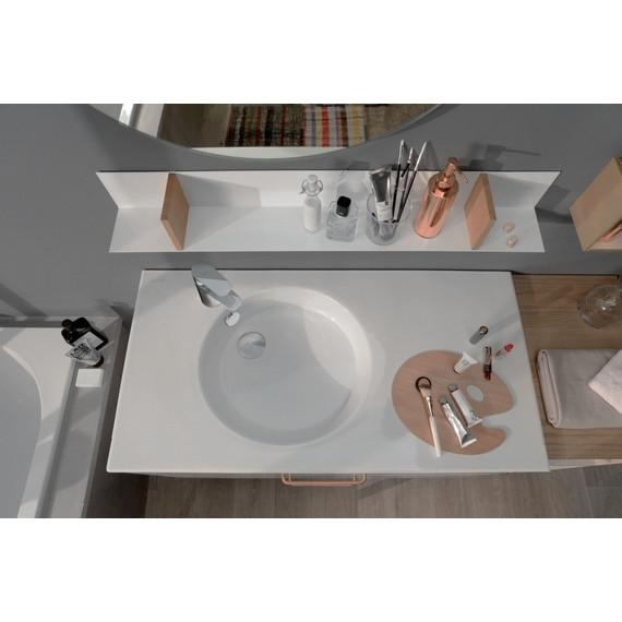 Раковина мебельная Jacob Delafon Odeon Rive Gauche 101 см EXAU112-Z-00 - фото, картинка 2 Раковина мебельная Jacob Delafon Odeon Rive Gauche 101 см EXAU112-Z-00 - фото 2