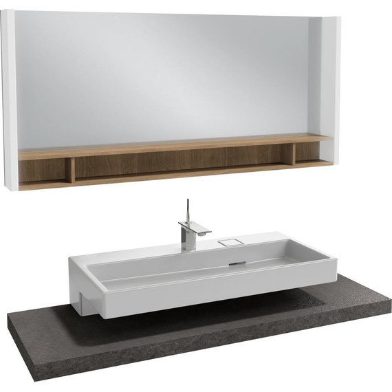 Раковина подвесная Jacob Delafon Terrace 100 см с подсветкой EXC9112-00 - фото, картинка 9 Раковина подвесная Jacob Delafon Terrace 100 см с подсветкой EXC9112-00 - фото 9