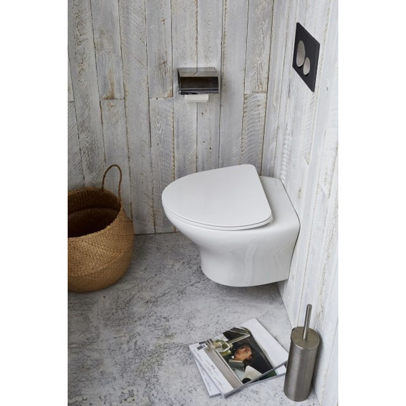 Унитаз подвесной безободковый Jacob Delafon Nouvelle Vague EDJ102-00 - фото, картинка 7 Унитаз подвесной безободковый Jacob Delafon Nouvelle Vague EDJ102-00 - фото 7