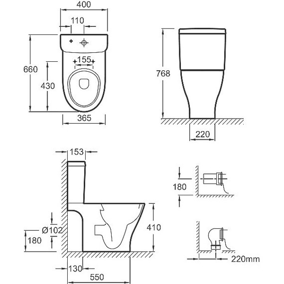 Унитаз-компакт Jacob Delafon Odeon Up 4957CK-00 - фото 4