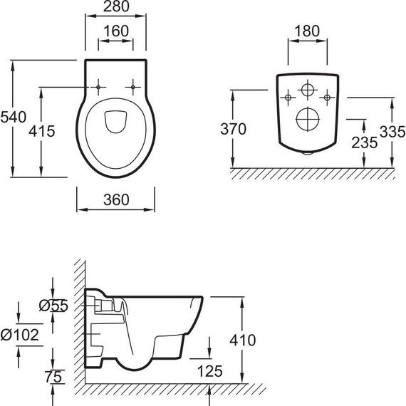 Унитаз подвесной Jacob Delafon Ove E1585-00 с крышкой микролифт - фото 8
