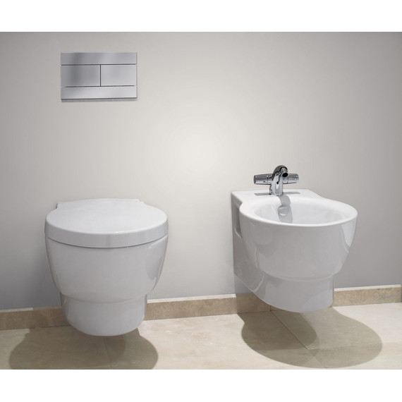 Унитаз подвесной Jacob Delafon Ove E1585-00 с крышкой микролифт - фото 4