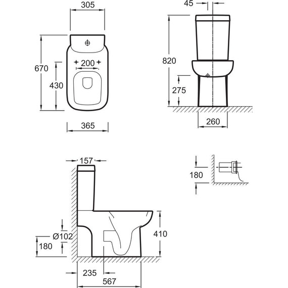 Унитаз-компакт Jacob Delafon Replay 4973K-00 - фото, картинка 3 Унитаз-компакт Jacob Delafon Replay 4973K-00 - фото 3
