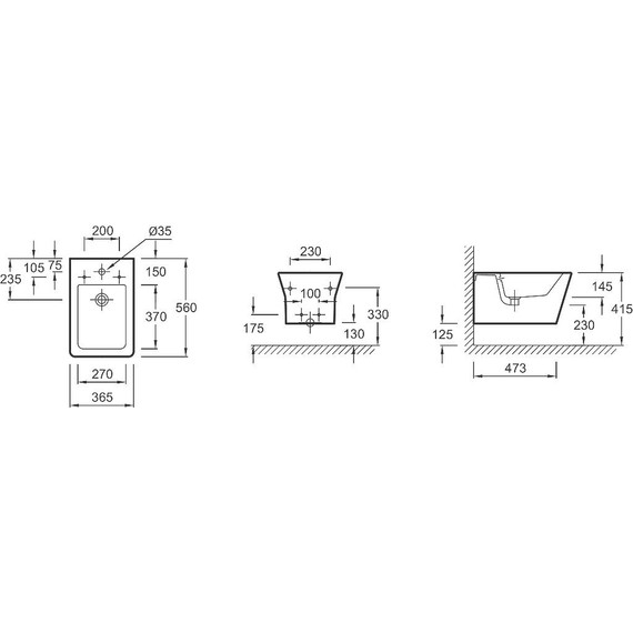 Биде подвесное Jacob Delafon Reve E4812-00 с крышкой микролифт - фото 4