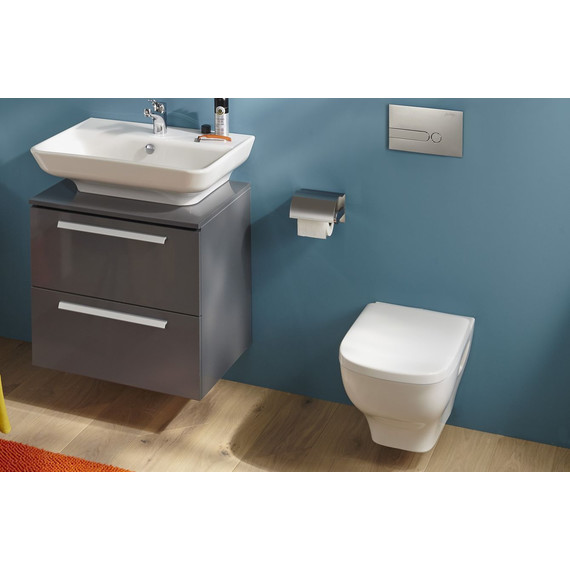 Унитаз подвесной безободковый Jacob Delafon Struktura EDF102-00 - фото 5