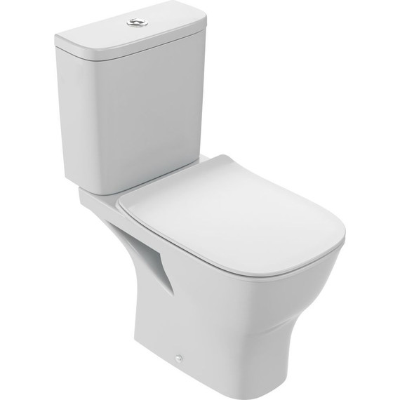 Унитаз-компакт безободковый Jacob Delafon Struktura UJAJ102-WTE - фото 3