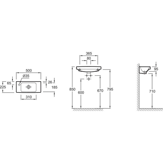 Тумба подвесная с раковиной Jacob Delafon Odeon Up 48 см EB863RU-J5, белый - фото, картинка 9 Тумба подвесная с раковиной Jacob Delafon Odeon Up 48 см EB863RU-J5, белый - фото 9